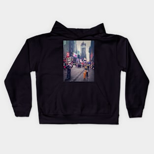 Times Square, Manhattan, NYC Kids Hoodie